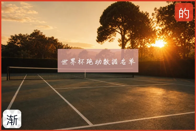 世界杯跑动数据名单